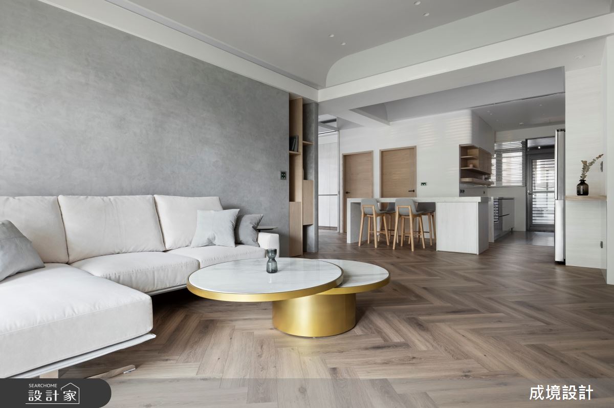 30坪中古屋(5~15年)＿北歐風客廳案例圖片＿成境設計＿成境_覓謐之8
