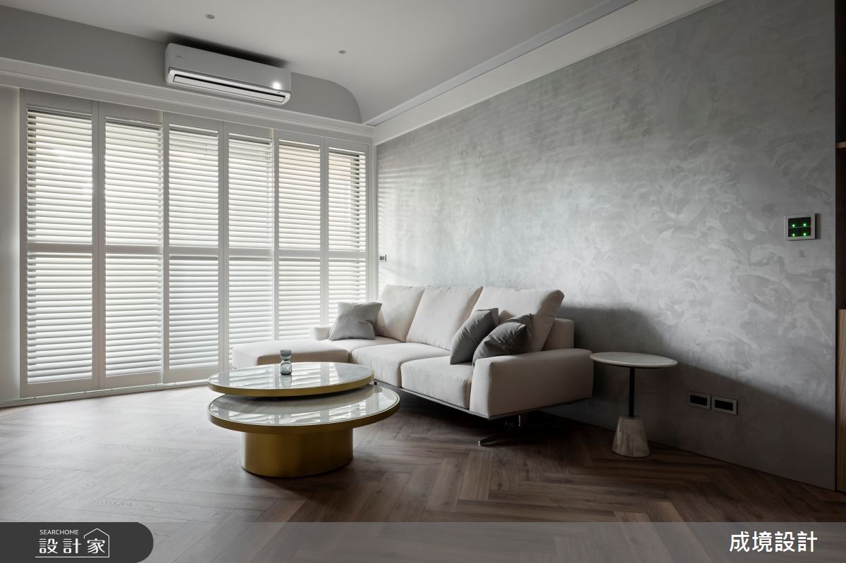 30坪中古屋(5~15年)＿北歐風客廳案例圖片＿成境設計＿成境_覓謐之5