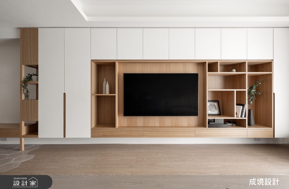 40坪中古屋(5~15年)＿北歐風客廳案例圖片＿成境設計＿成境_19之2