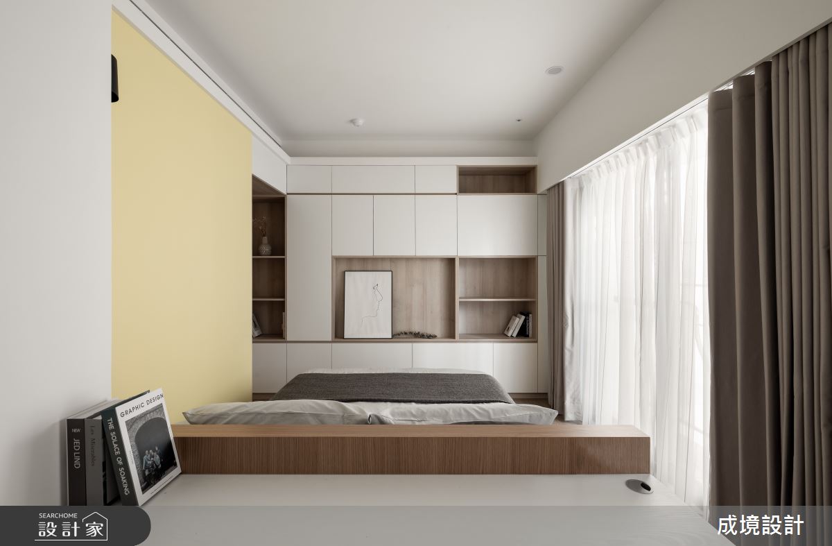 40坪中古屋(5~15年)＿北歐風臥室案例圖片＿成境設計＿成境_19之18