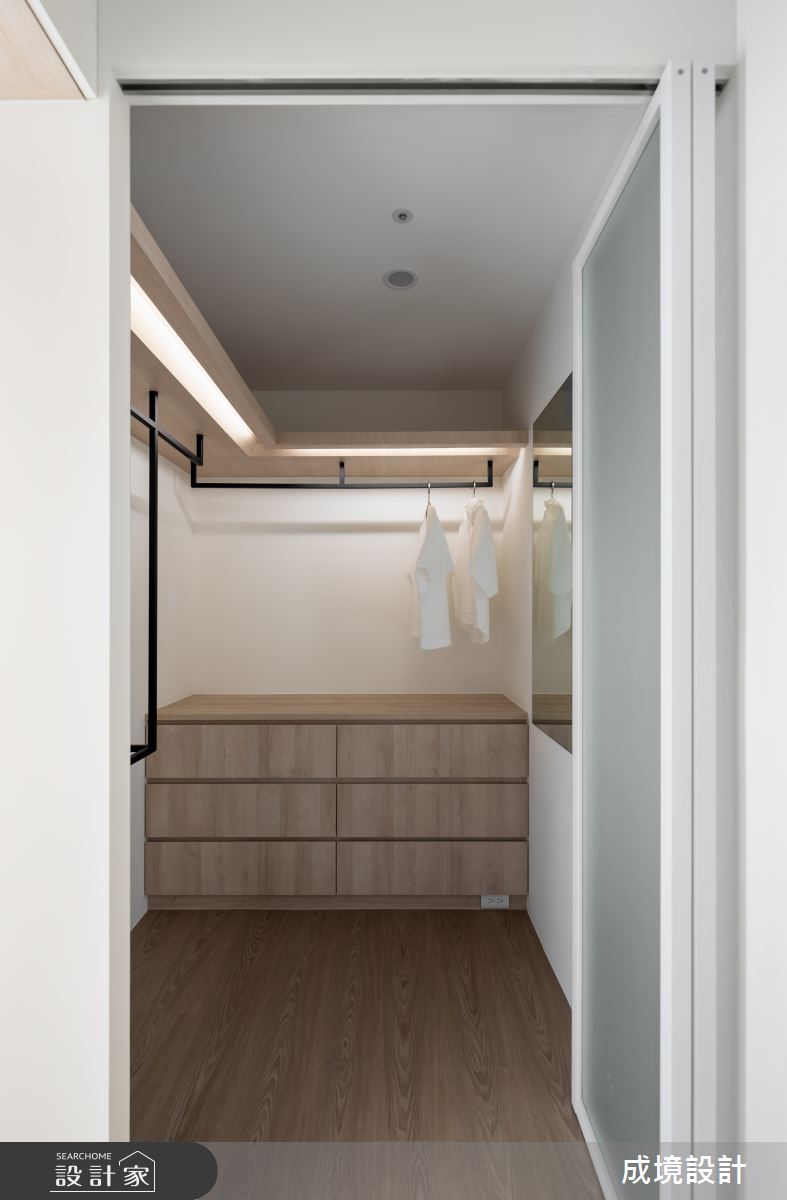 40坪中古屋(5~15年)＿北歐風更衣間案例圖片＿成境設計＿成境_19之19