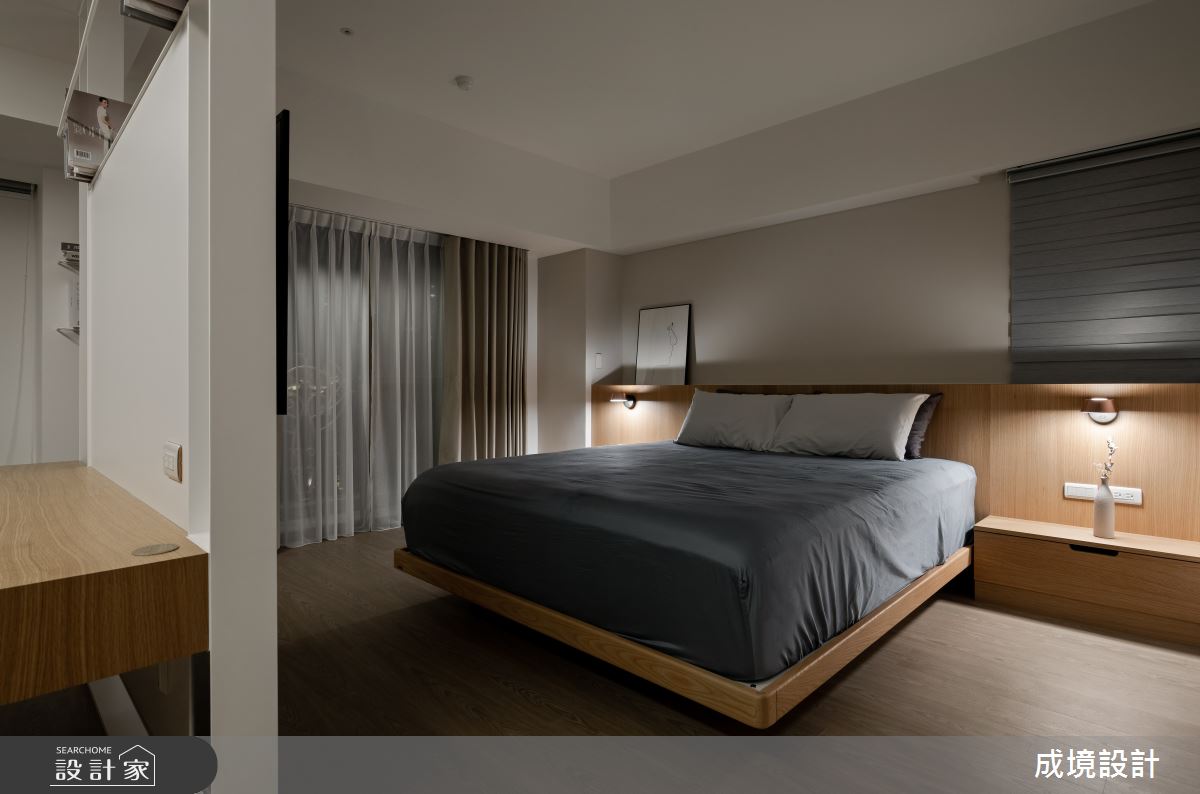 40坪中古屋(5~15年)＿北歐風臥室案例圖片＿成境設計＿成境_19之21