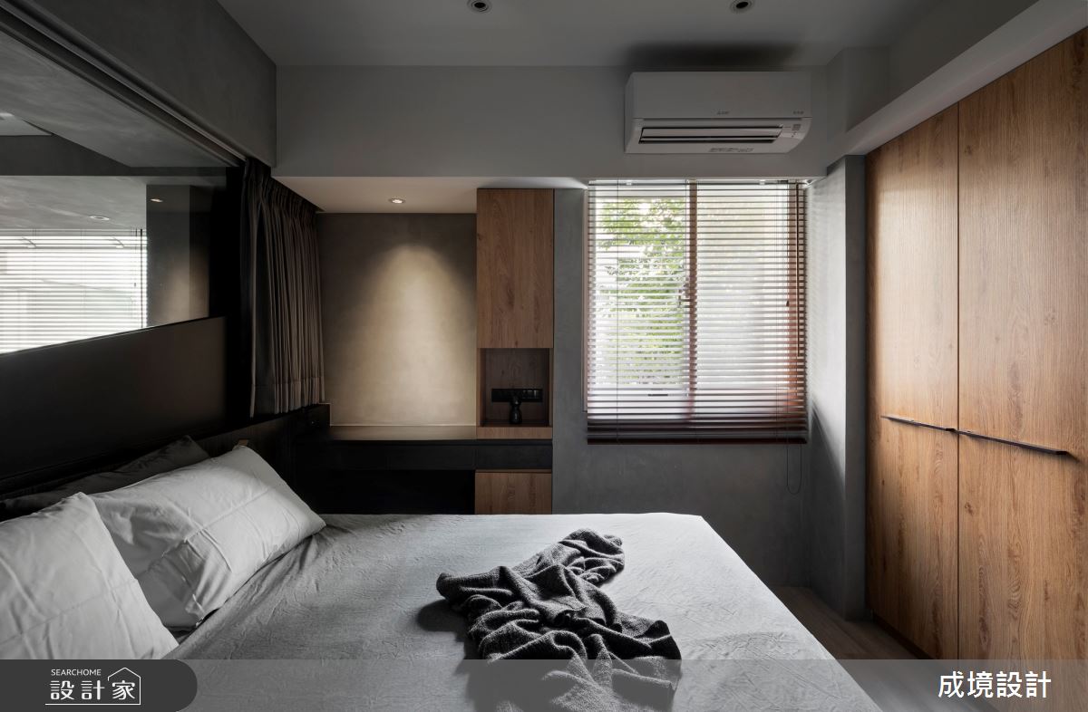 16坪老屋(16~30年)＿工業風臥室案例圖片＿成境設計＿成境_雅痞紳士之13