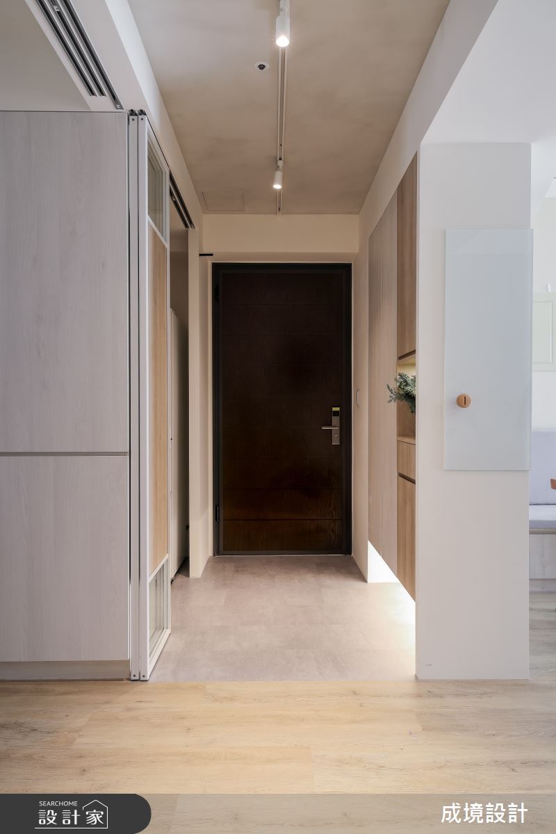 19坪新成屋(5年以下)＿北歐風玄關案例圖片＿成境設計＿成境_Lagom▪️剛剛好的幸福之1