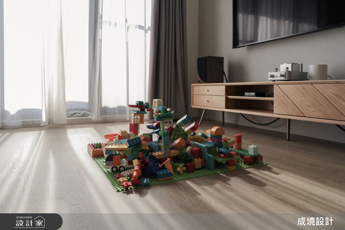 19坪新成屋(5年以下)＿北歐風客廳案例圖片＿成境設計＿成境_Lagom▪️剛剛好的幸福之15