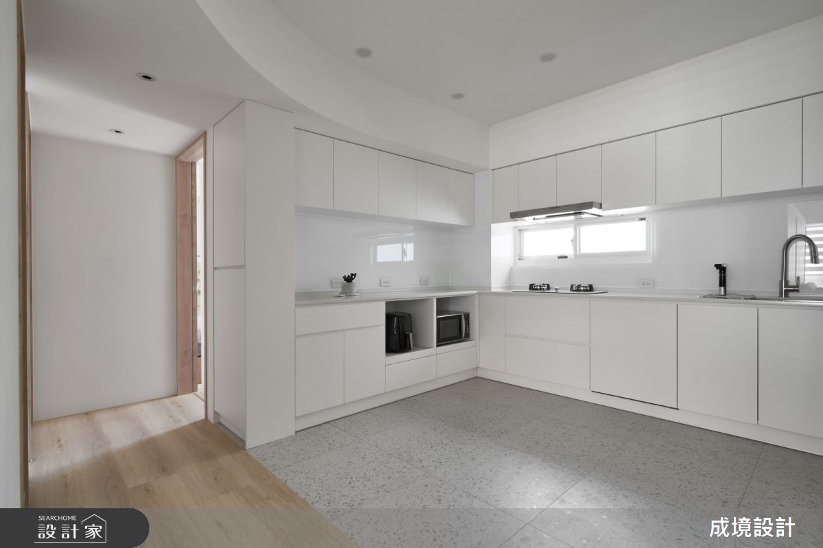 35坪老屋(31~40年)＿北歐風廚房案例圖片＿成境設計＿成境_北歐濾鏡之10