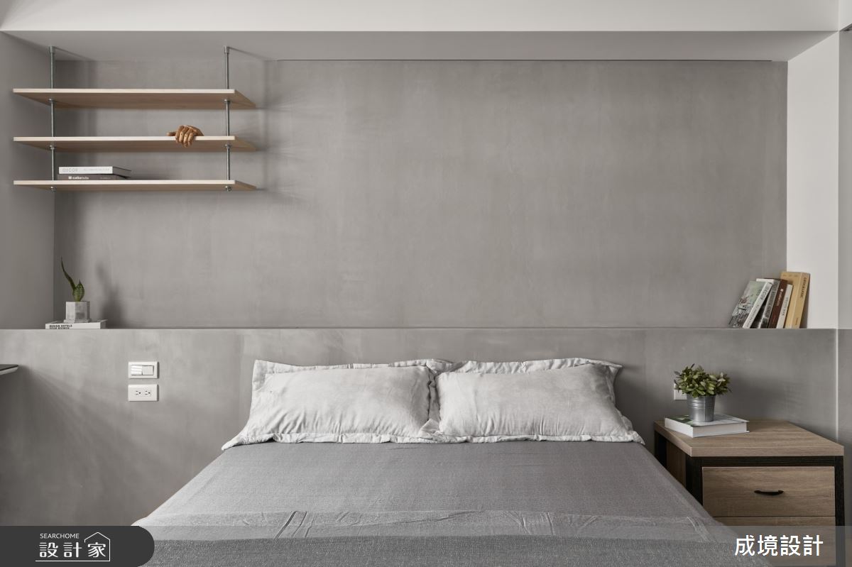35坪老屋(31~40年)＿北歐風臥室案例圖片＿成境設計＿成境_北歐濾鏡之18
