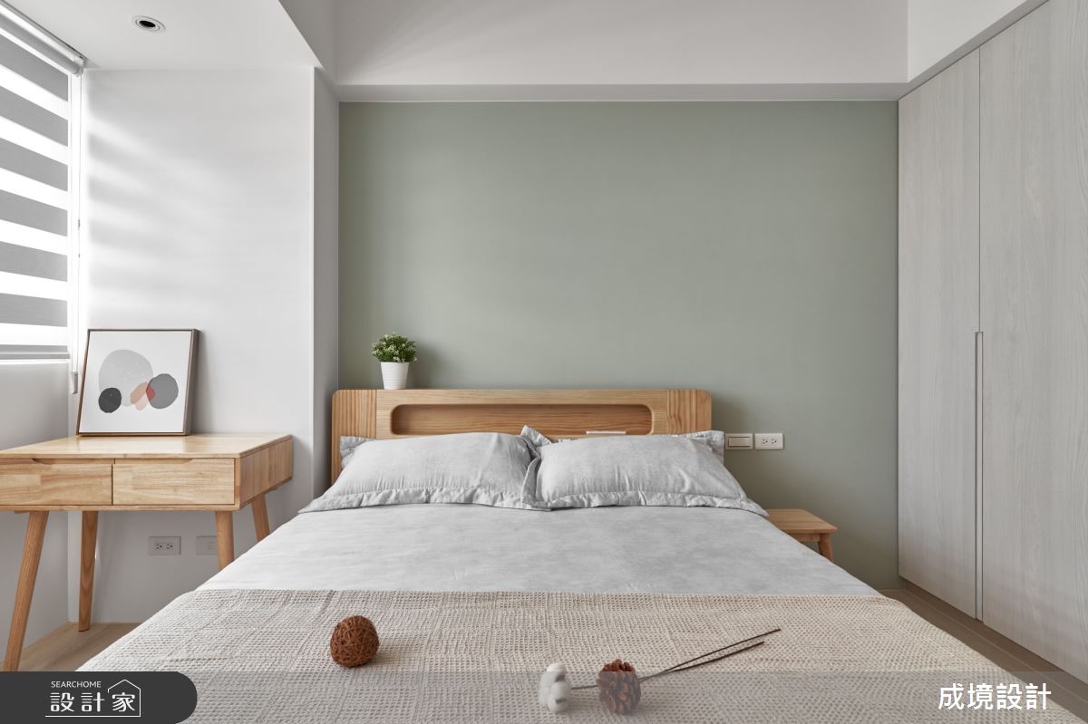 35坪老屋(31~40年)＿北歐風臥室案例圖片＿成境設計＿成境_北歐濾鏡之23