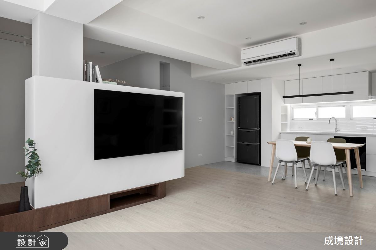 26坪老屋(31~40年)＿北歐風案例圖片＿成境設計＿成境_午後的杏仁奶油派之1