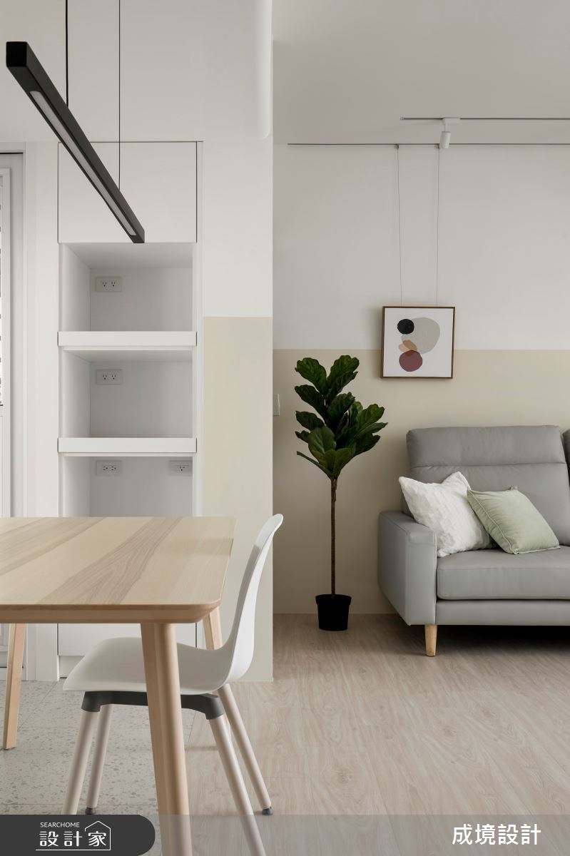 26坪老屋(31~40年)＿北歐風案例圖片＿成境設計＿成境_午後的杏仁奶油派之6