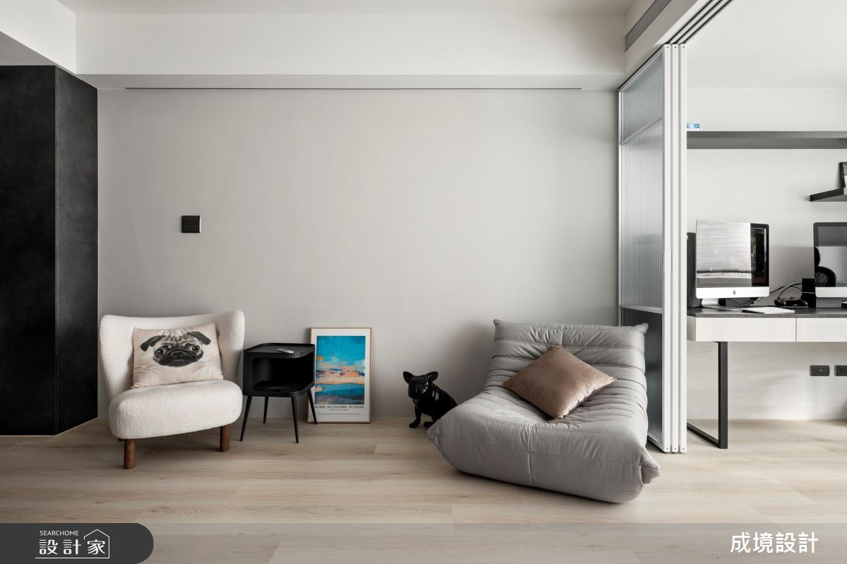 30坪老屋(31~40年)＿現代風客廳案例圖片＿成境設計＿成境_對焦。按下生活的快門之2