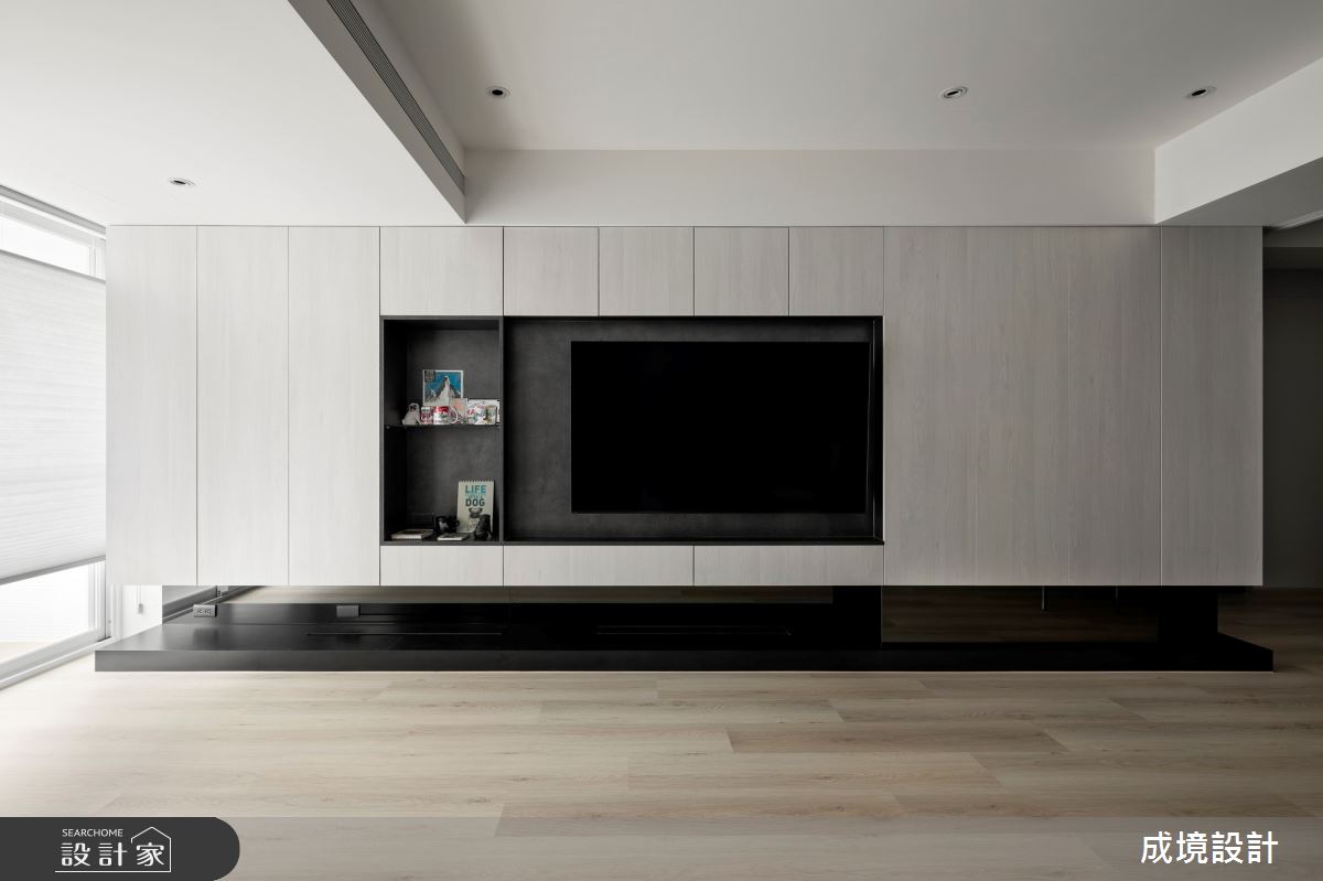 30坪老屋(31~40年)＿現代風客廳案例圖片＿成境設計＿成境_對焦。按下生活的快門之3