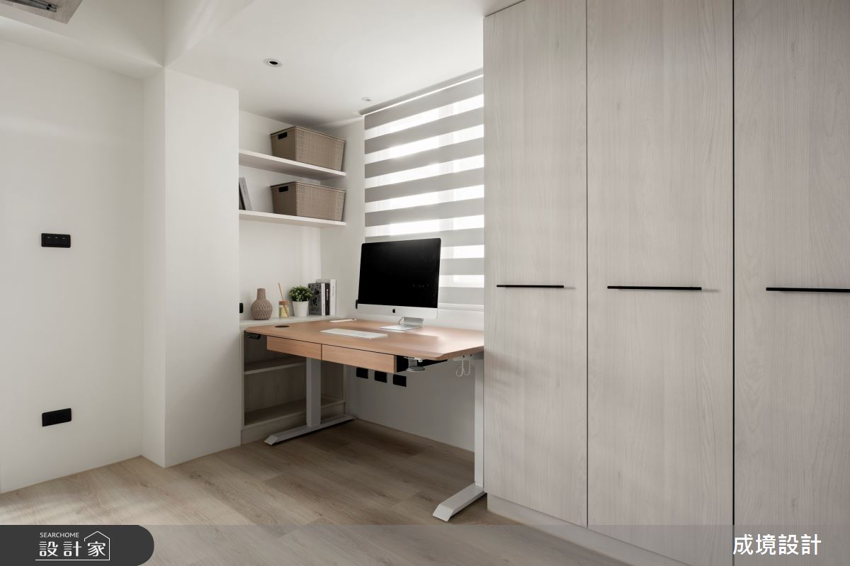 30坪老屋(31~40年)＿現代風臥室書房更衣間臥榻案例圖片＿成境設計＿成境_對焦。按下生活的快門之16