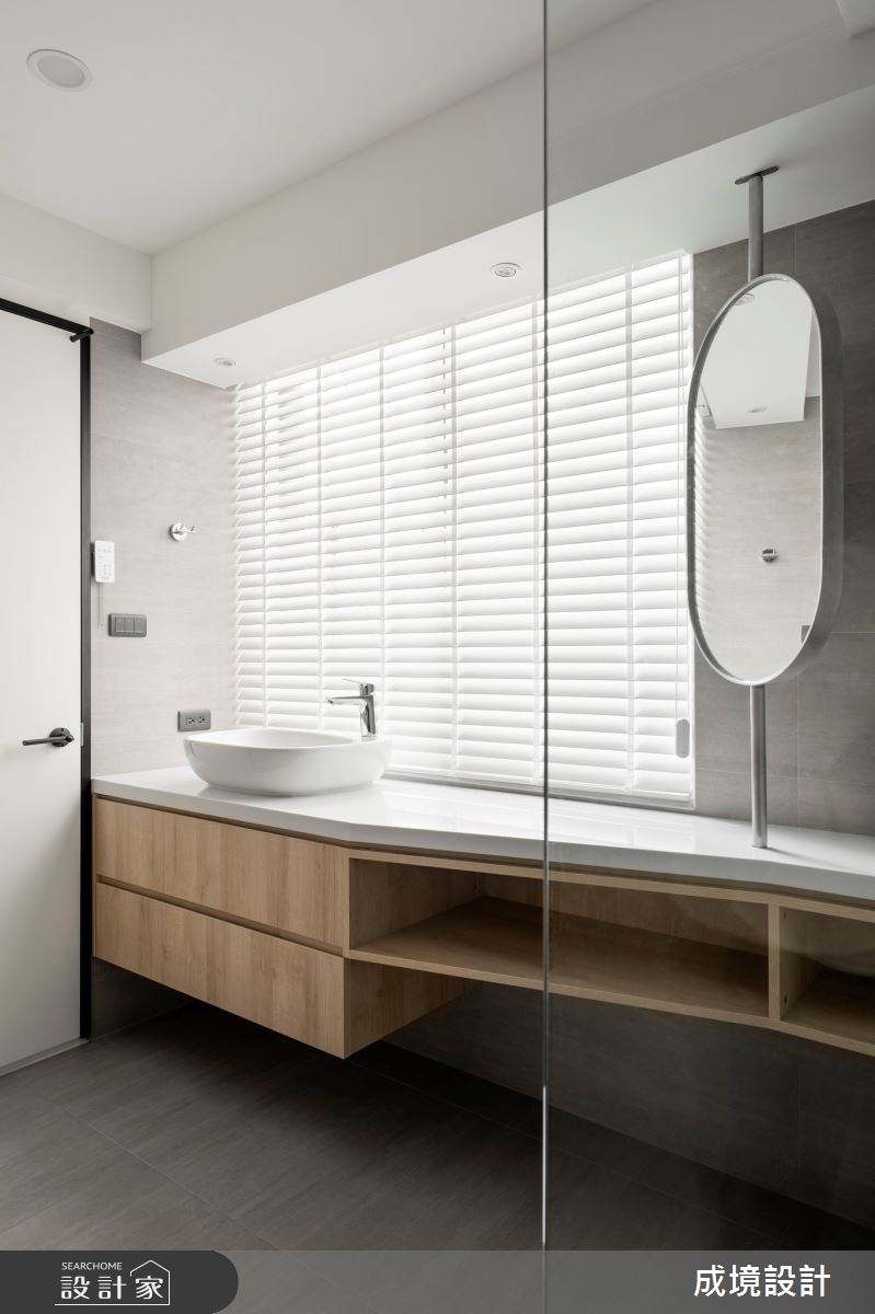 30坪老屋(31~40年)＿現代風浴室案例圖片＿成境設計＿成境_對焦。按下生活的快門之19