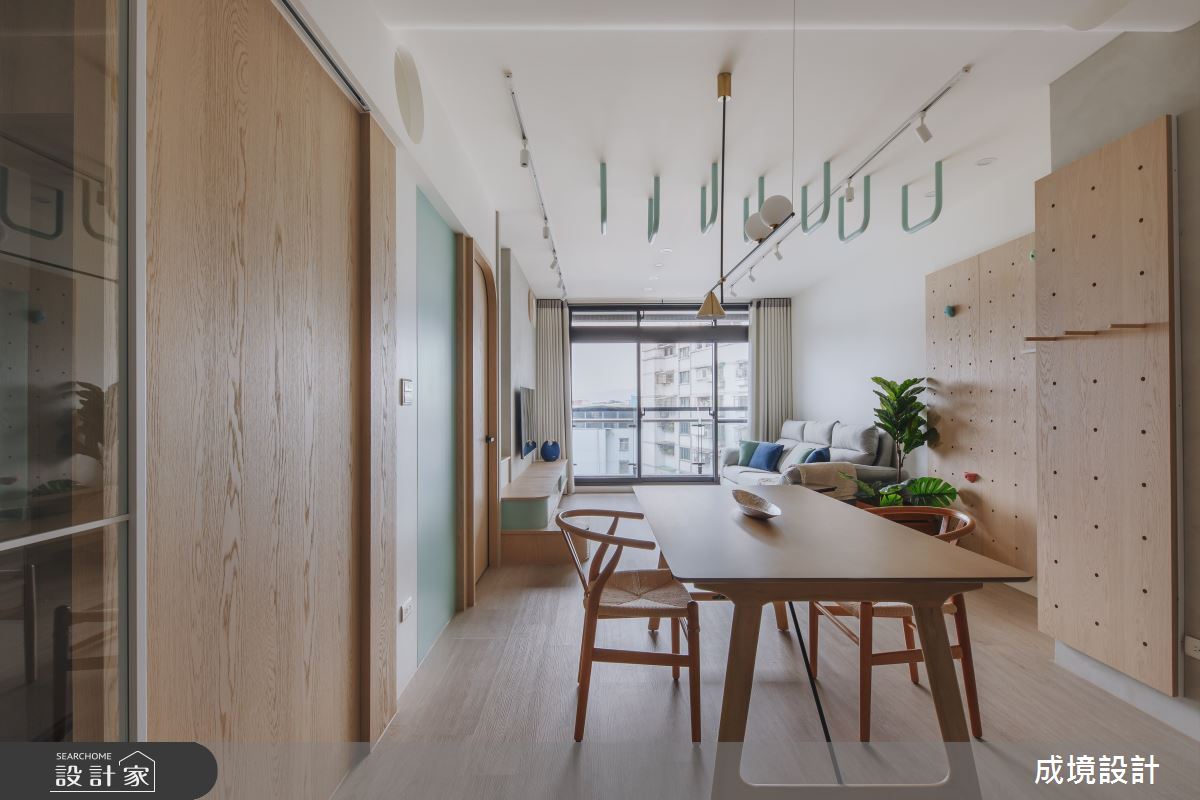 20坪中古屋(5~15年)＿北歐風餐廳案例圖片＿成境設計＿成境_我的島嶼秘境之13