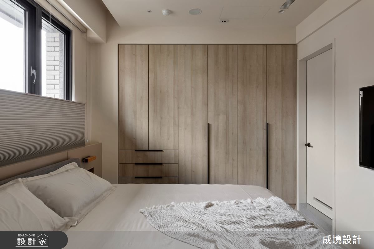 22坪新成屋(5年以下)＿簡約風臥室案例圖片＿成境設計＿成境_煦煦之15