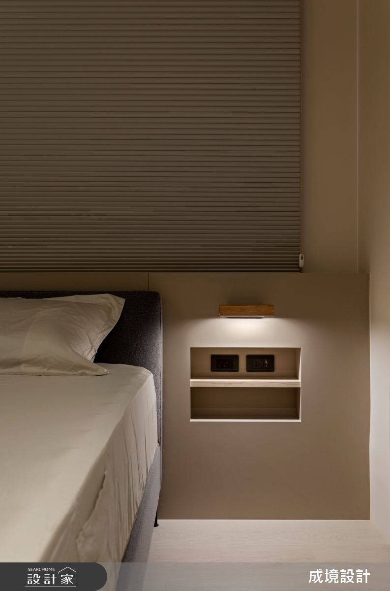 22坪新成屋(5年以下)＿簡約風臥室案例圖片＿成境設計＿成境_煦煦之19
