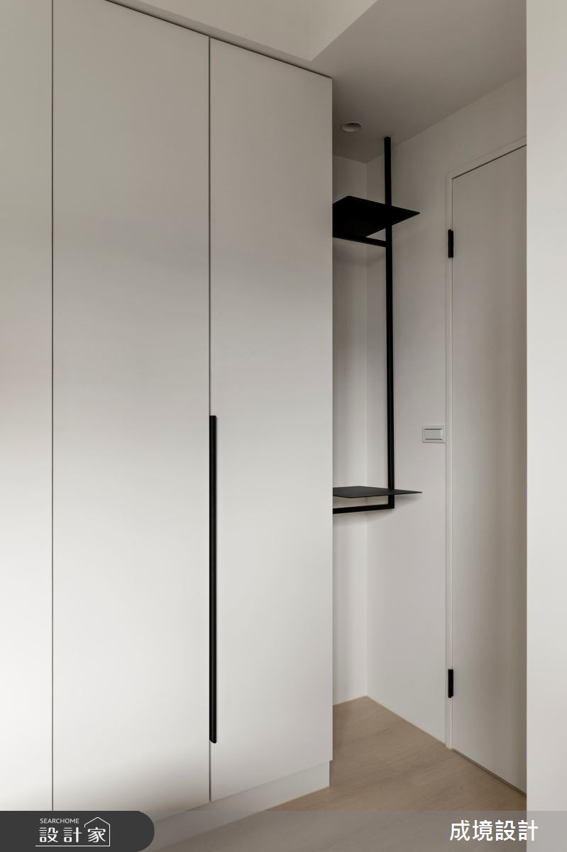 22坪新成屋(5年以下)＿簡約風更衣間多功能室案例圖片＿成境設計＿成境_煦煦之20