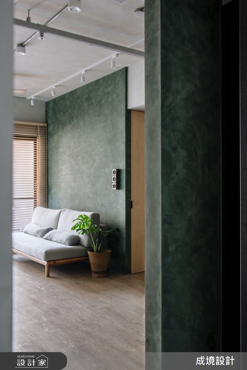 16坪新成屋(5年以下)＿北歐風客廳案例圖片＿成境設計＿成境_潮。玩味Cool.Intriguing之2