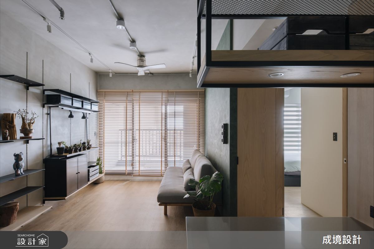 16坪新成屋(5年以下)＿北歐風客廳餐廳案例圖片＿成境設計＿成境_潮。玩味Cool.Intriguing之7