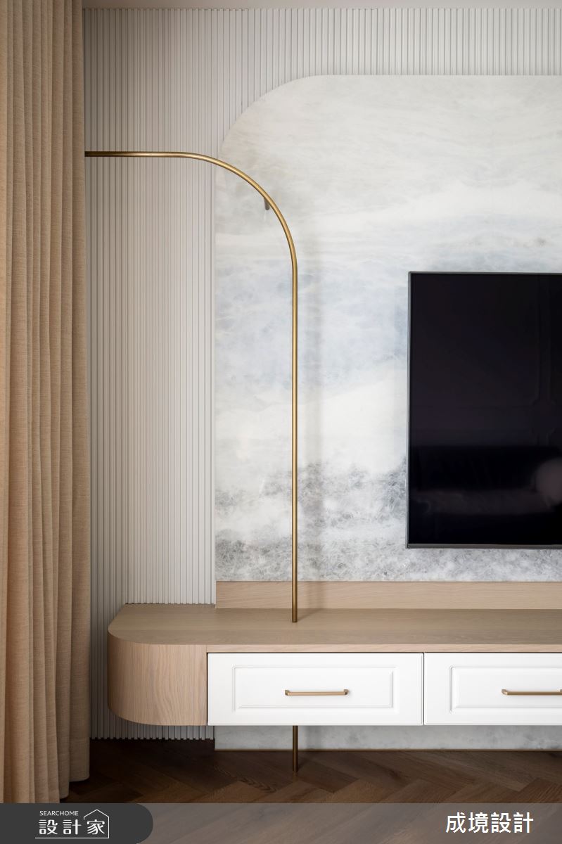 37坪中古屋(5~15年)＿美式風客廳案例圖片＿成境設計＿成境_圓舞曲之9