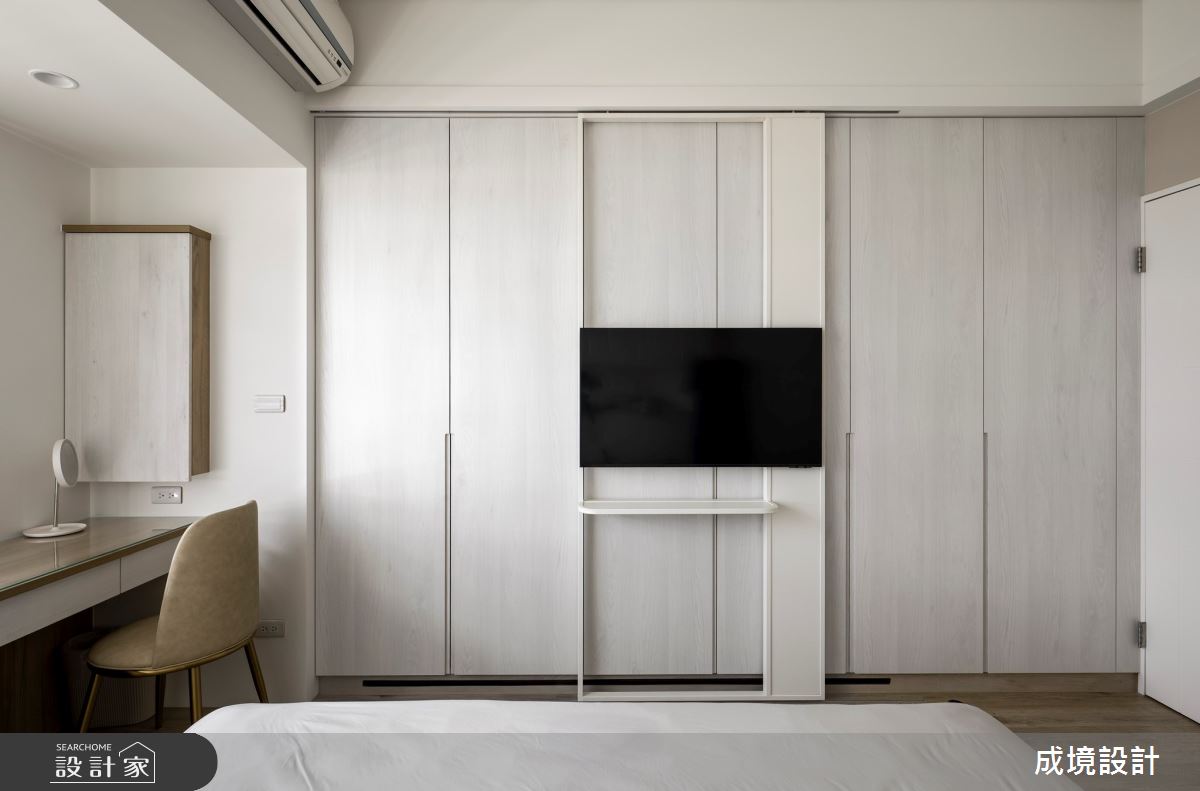 37坪中古屋(5~15年)＿美式風臥室案例圖片＿成境設計＿成境_圓舞曲之13