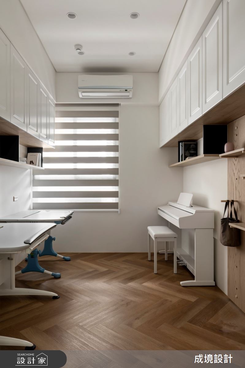 37坪中古屋(5~15年)＿美式風書房多功能室案例圖片＿成境設計＿成境_圓舞曲之16