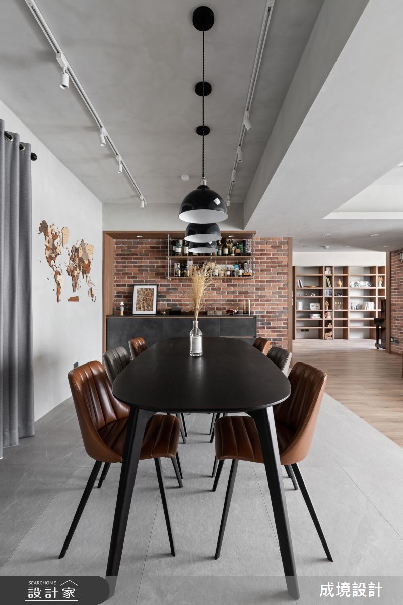 43坪老屋(31~40年)＿工業風餐廳案例圖片＿成境設計＿成境_漫步泰晤士河畔之10