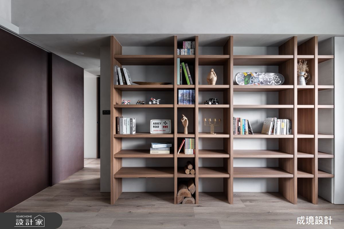 43坪老屋(31~40年)＿工業風多功能室案例圖片＿成境設計＿成境_漫步泰晤士河畔之17