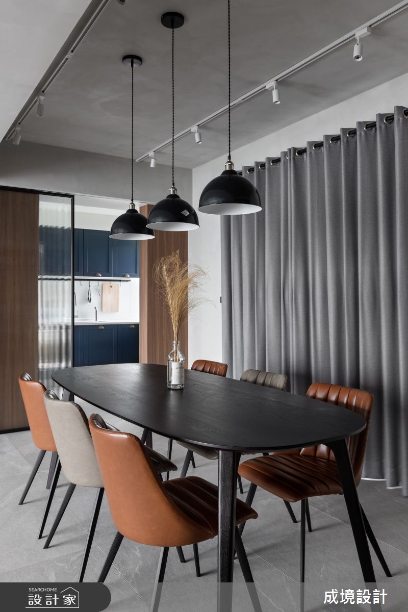 43坪老屋(31~40年)＿工業風餐廳案例圖片＿成境設計＿成境_漫步泰晤士河畔之11