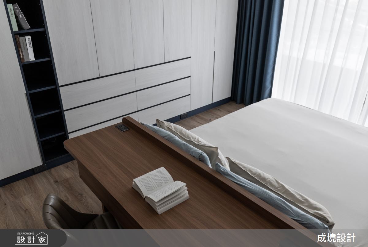 43坪老屋(31~40年)＿工業風臥室案例圖片＿成境設計＿成境_漫步泰晤士河畔之20