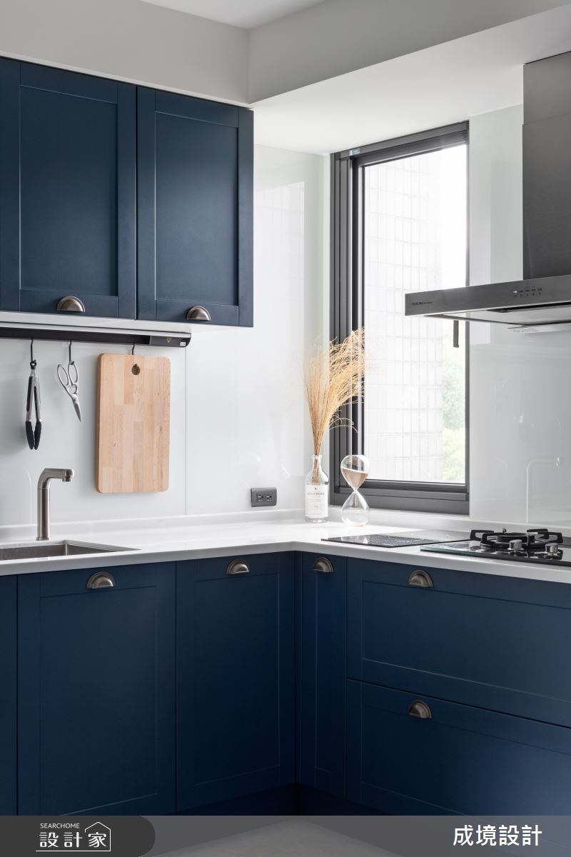 43坪老屋(31~40年)＿工業風廚房案例圖片＿成境設計＿成境_漫步泰晤士河畔之14