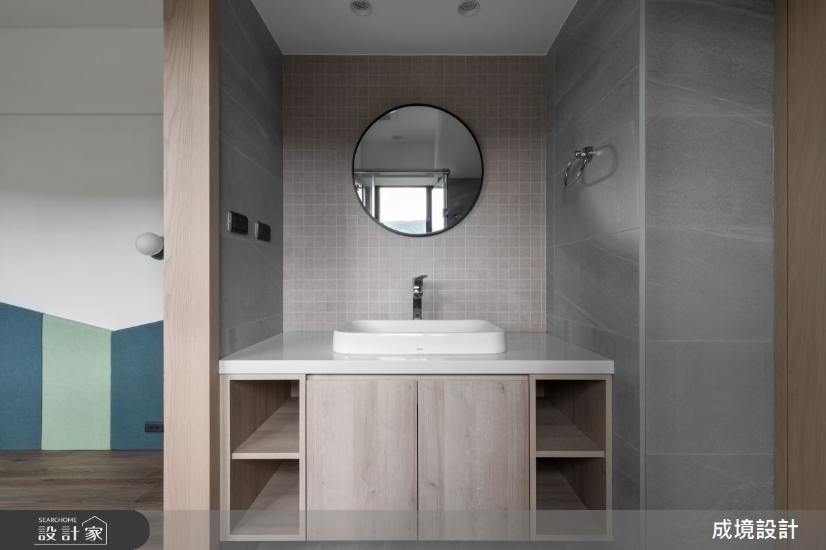 43坪老屋(31~40年)＿工業風浴室案例圖片＿成境設計＿成境_漫步泰晤士河畔之29