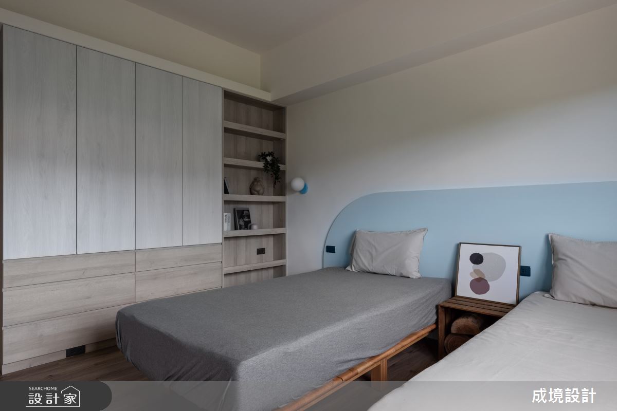 43坪老屋(31~40年)＿工業風客房案例圖片＿成境設計＿成境_漫步泰晤士河畔之31