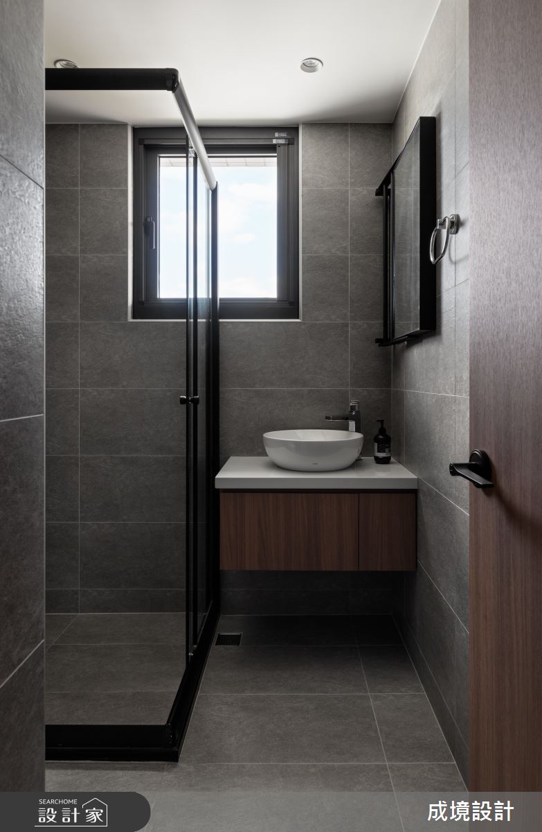 43坪老屋(31~40年)＿工業風浴室案例圖片＿成境設計＿成境_漫步泰晤士河畔之32