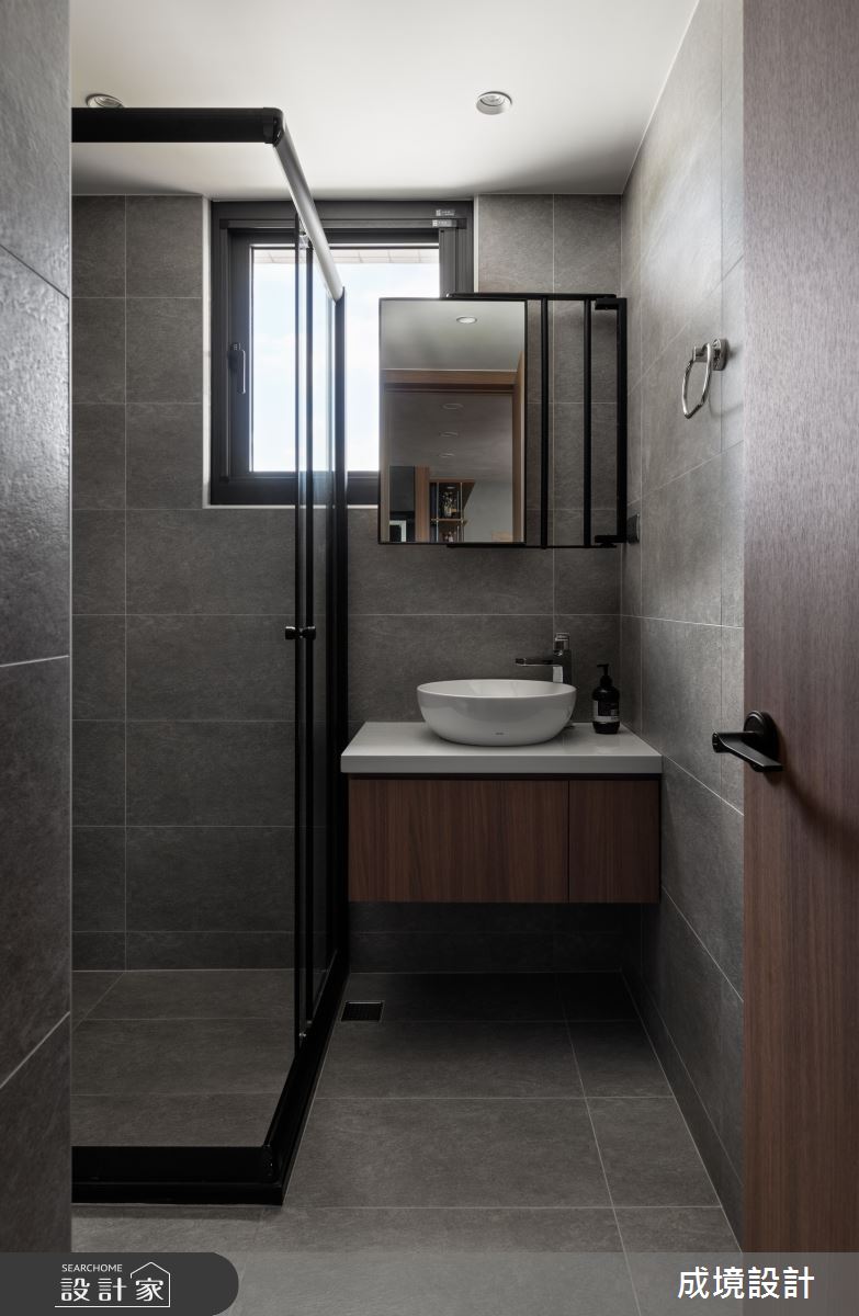 43坪老屋(31~40年)＿工業風浴室案例圖片＿成境設計＿成境_漫步泰晤士河畔之33