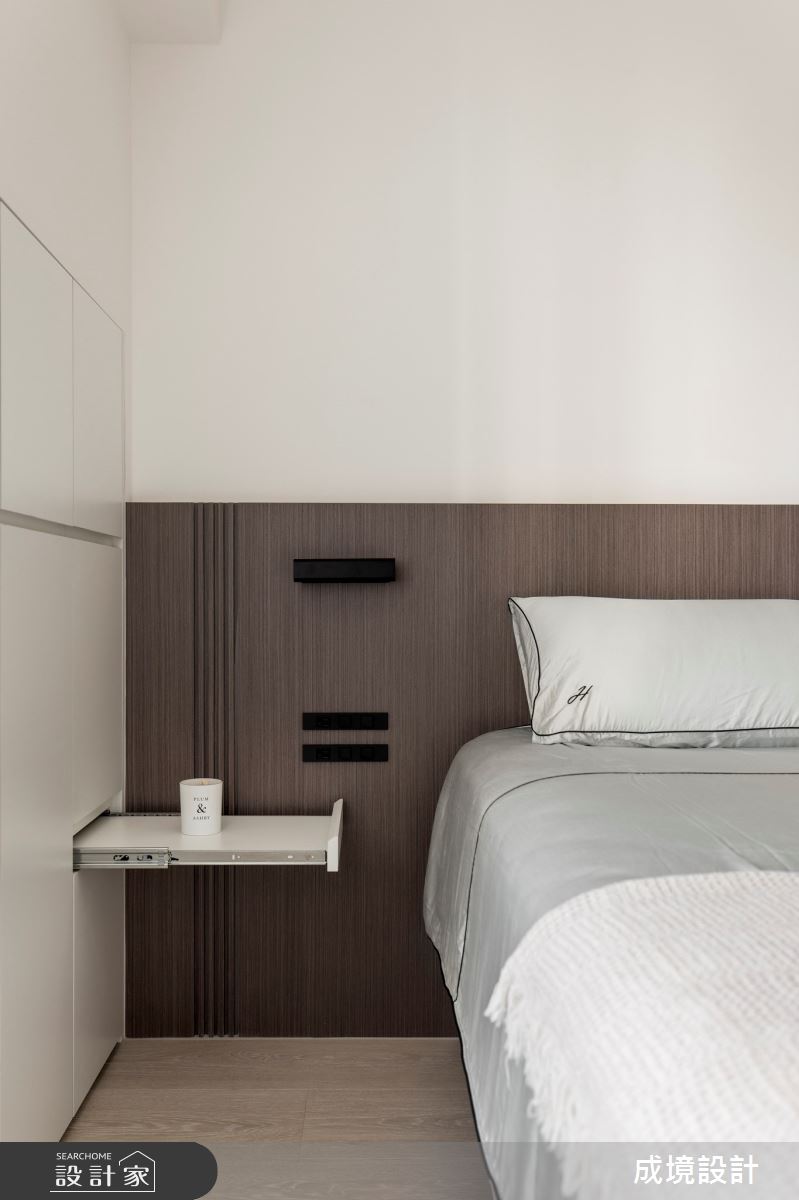 22坪老屋(31~40年)＿北歐風臥室案例圖片＿成境設計＿成境_靄靄之12