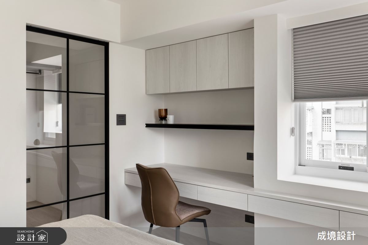 22坪老屋(31~40年)＿北歐風臥室案例圖片＿成境設計＿成境_靄靄之13