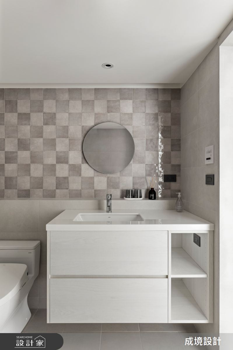 22坪老屋(31~40年)＿北歐風浴室案例圖片＿成境設計＿成境_靄靄之17