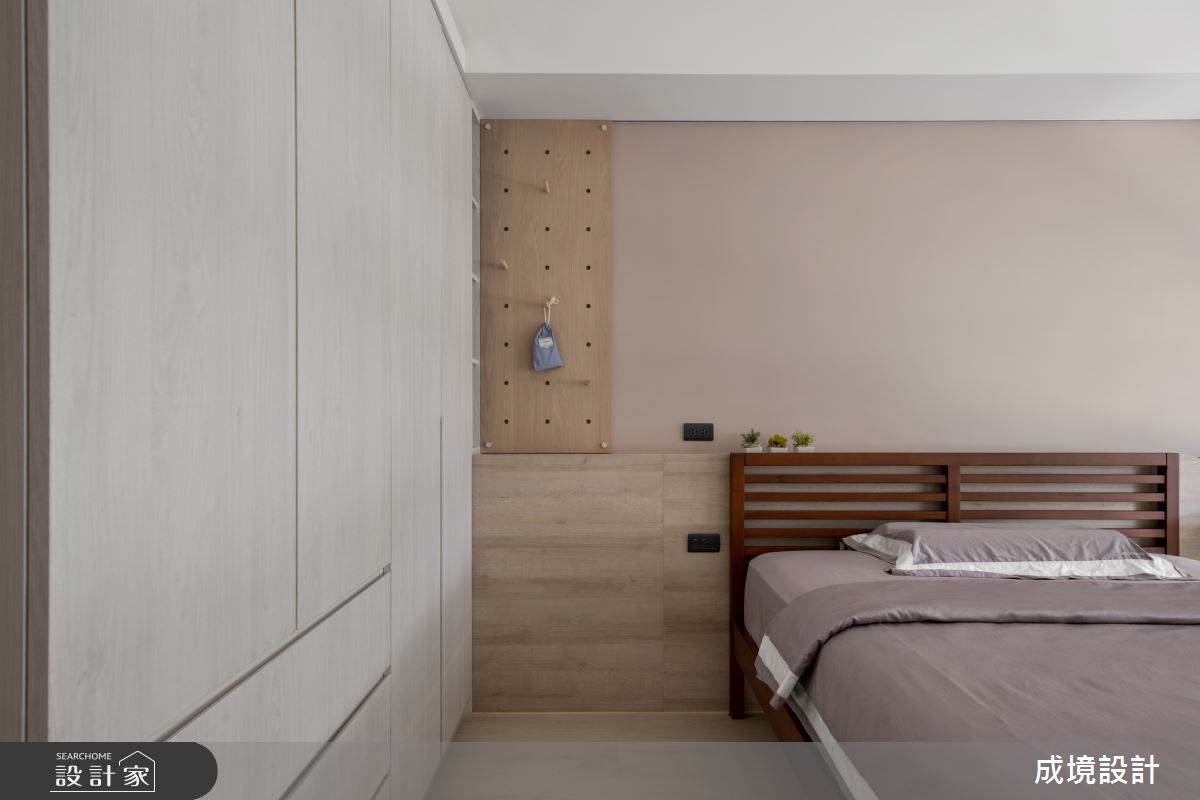 44坪老屋(16~30年)＿北歐風臥室案例圖片＿成境設計＿成境_幸福繪本之18