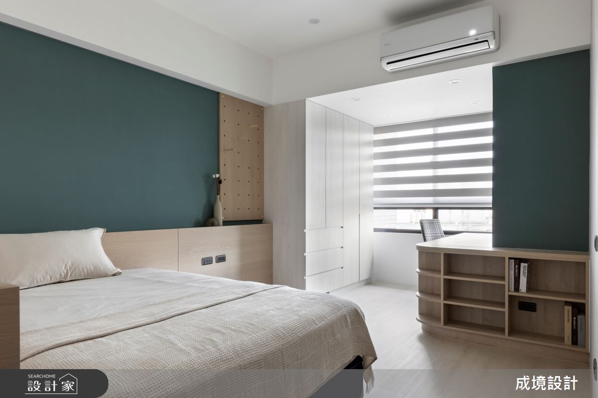 44坪老屋(16~30年)＿北歐風臥室案例圖片＿成境設計＿成境_幸福繪本之19