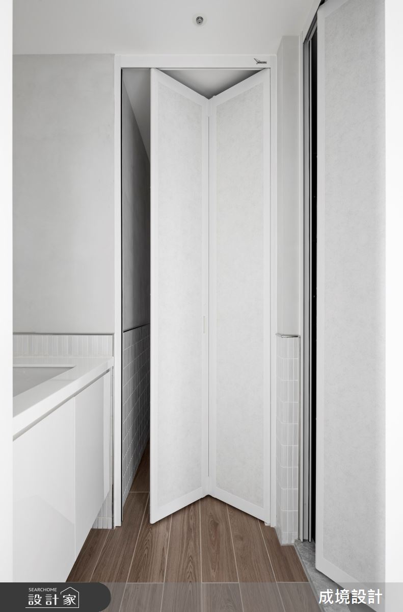 17坪新成屋(5年以下)＿北歐風浴室案例圖片＿成境設計＿成境_日光雪國之9