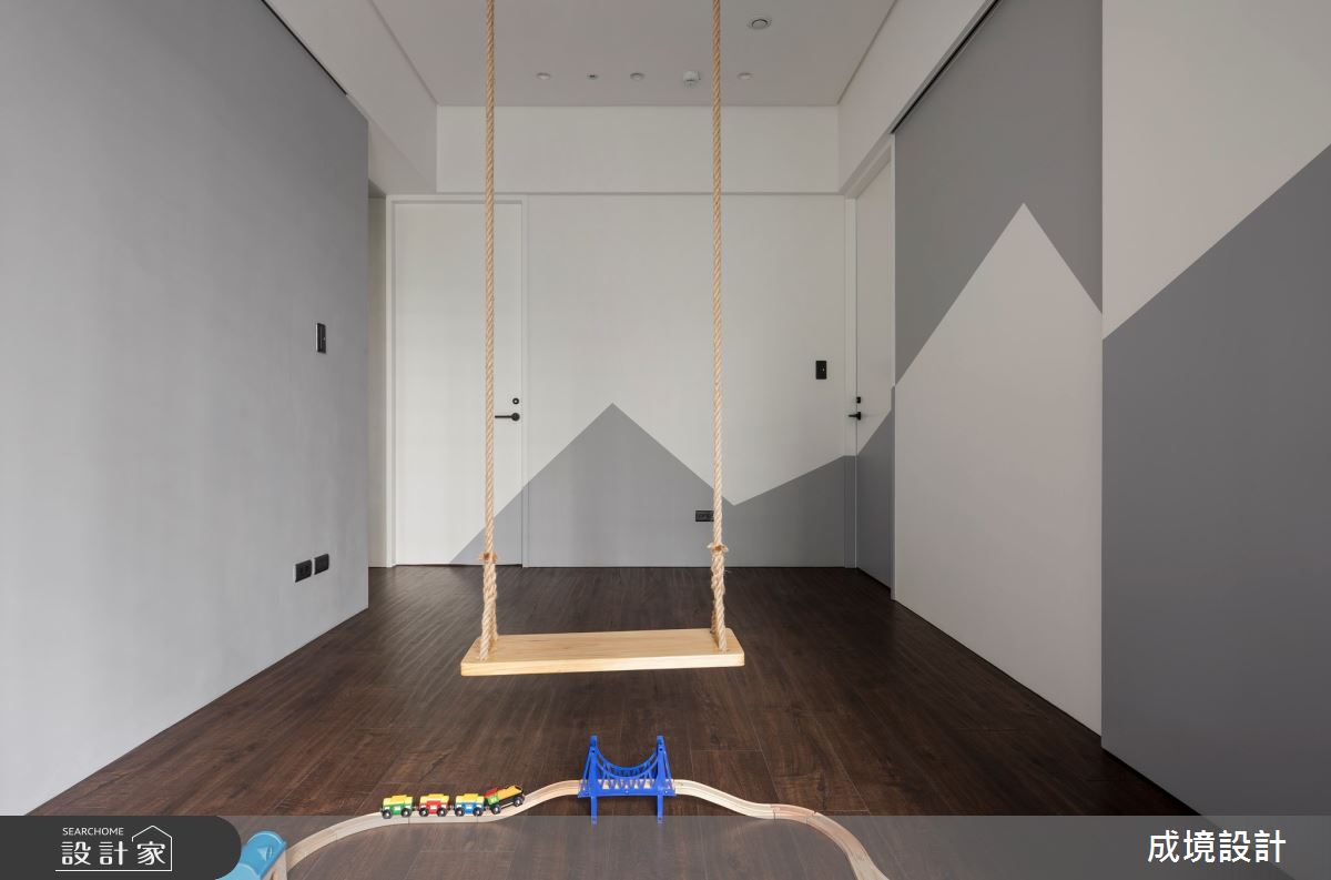 33坪新成屋(5年以下)＿現代風兒童房兒童房多功能室案例圖片＿成境設計＿成境_巡禮之年之18
