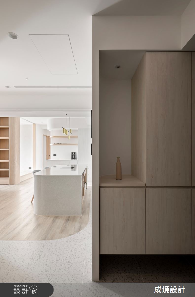 30坪中古屋(5~15年)＿現代風玄關案例圖片＿成境設計＿成境_洄之4