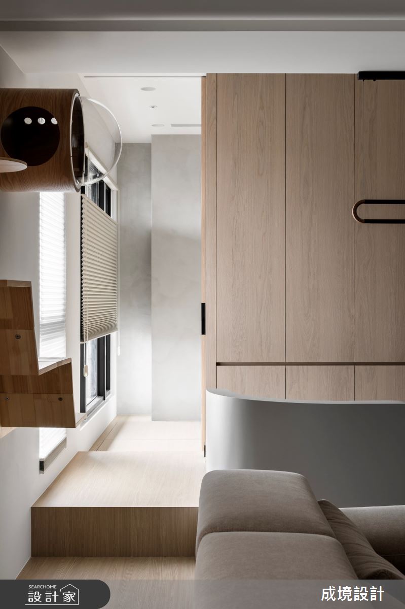 30坪中古屋(5~15年)＿現代風客廳案例圖片＿成境設計＿成境_洄之22