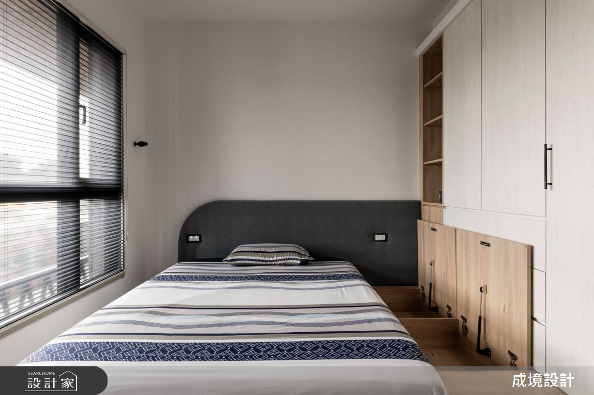 30坪中古屋(5~15年)＿現代風臥室案例圖片＿成境設計＿成境_洄之26