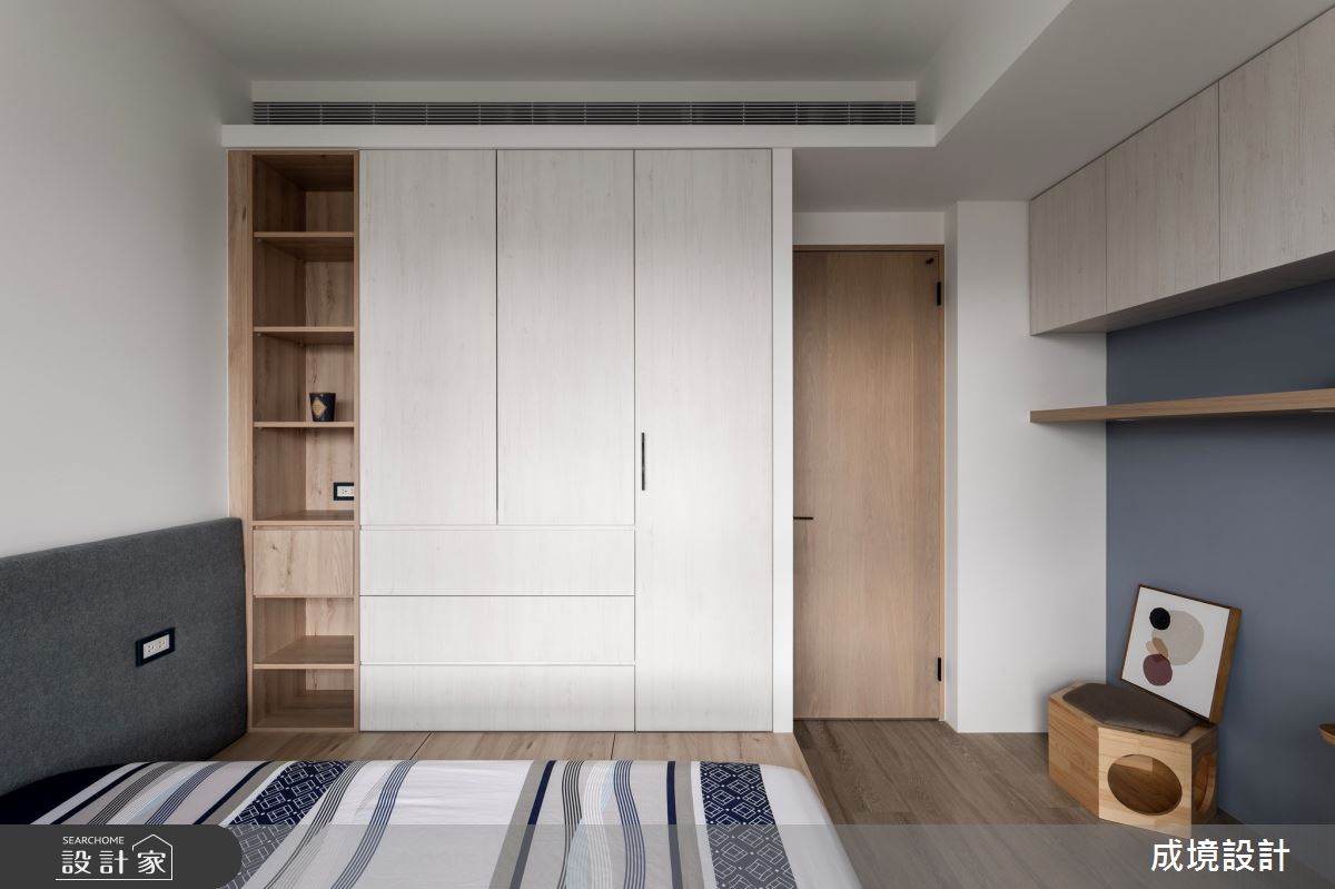 30坪中古屋(5~15年)＿現代風臥室案例圖片＿成境設計＿成境_洄之27