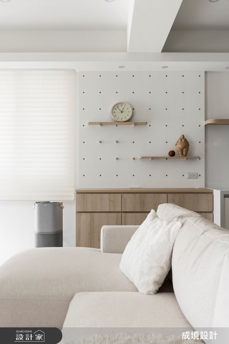30坪老屋(41~50年)＿北歐風客廳案例圖片＿成境設計＿成境_書寫日光之9