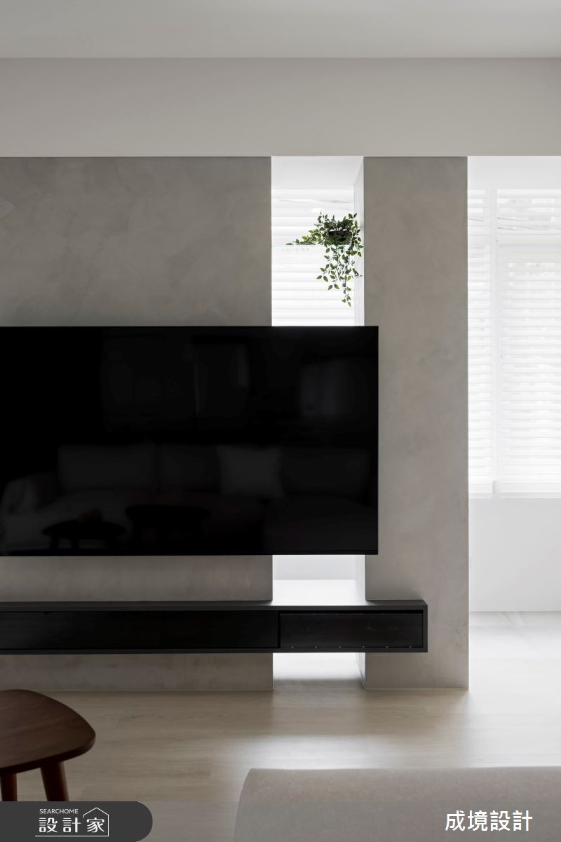 30坪老屋(41~50年)＿北歐風客廳案例圖片＿成境設計＿成境_書寫日光之4