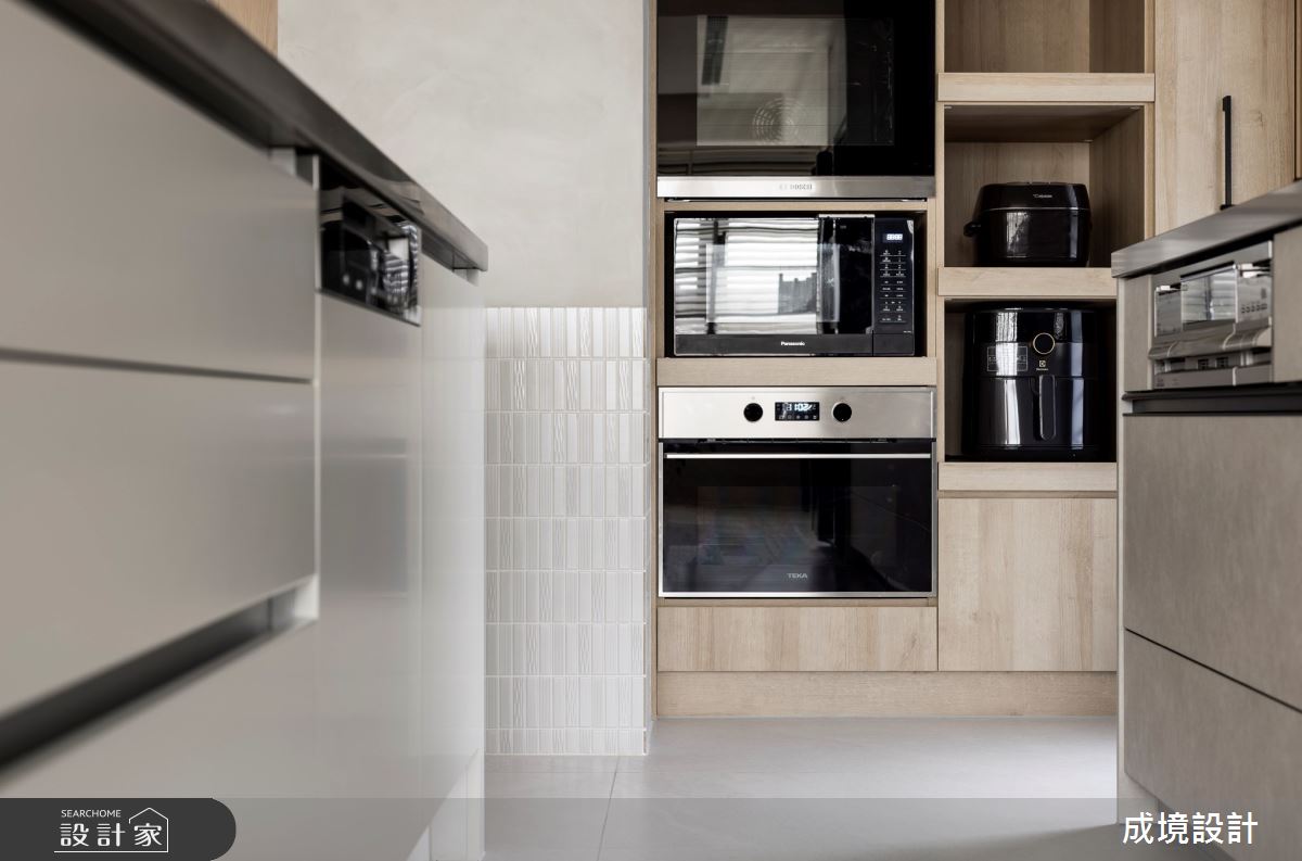48坪毛胚屋＿北歐風廚房案例圖片＿成境設計＿成境_以愛為名之15